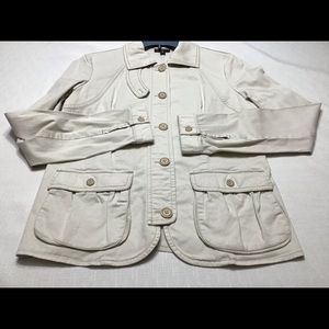 Panticular Tan/Beige 5 Button Jacket Size 4 #2107